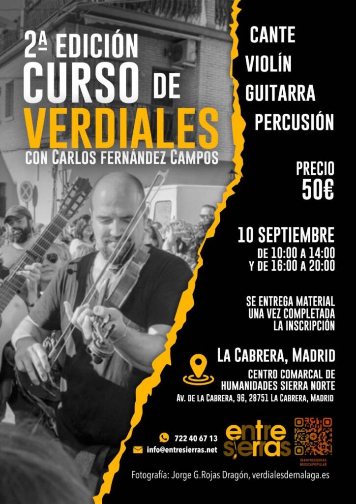 2ª Edición Curso de Verdiales